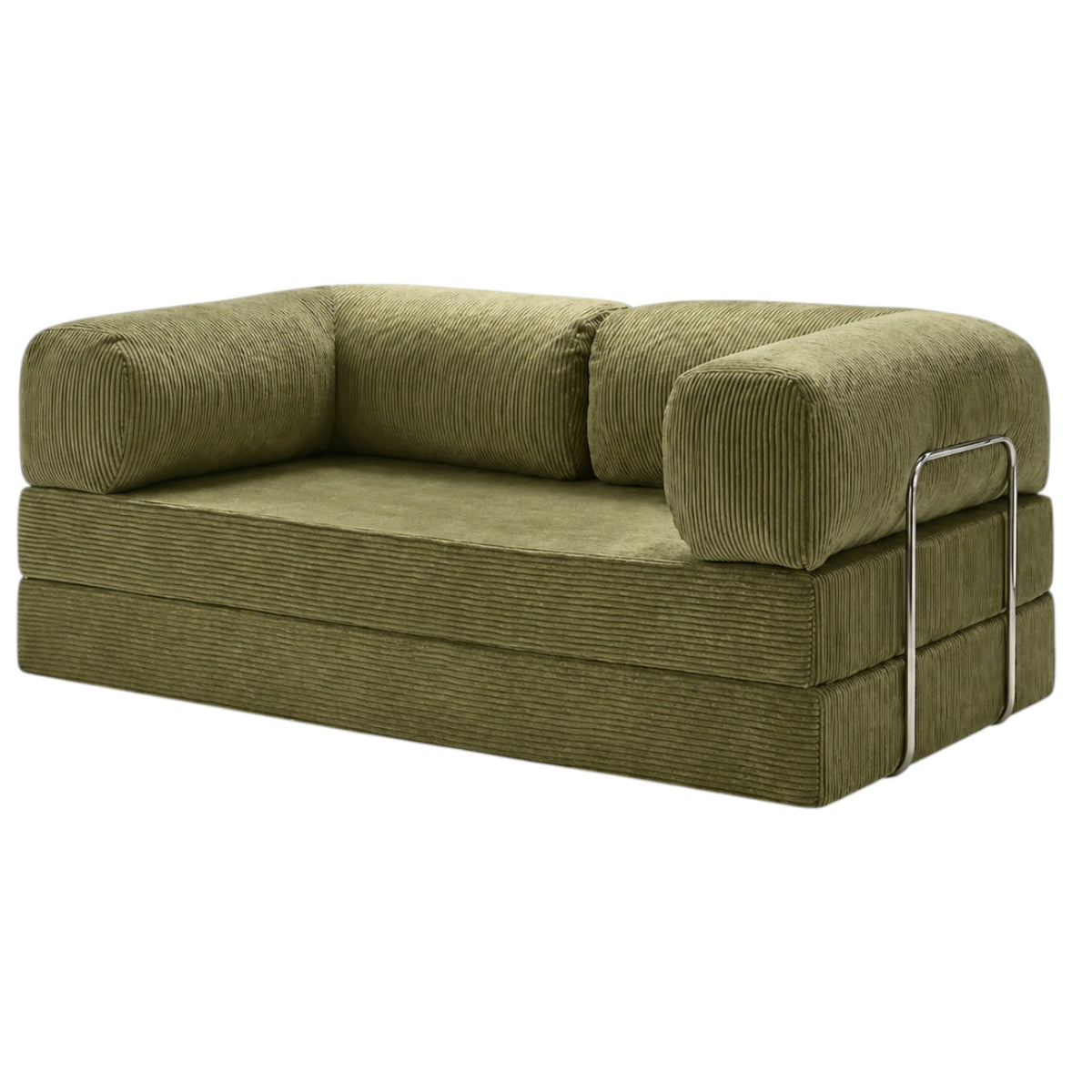 CANAPÉ-LIT  LUVO MODULABLE OLIVE