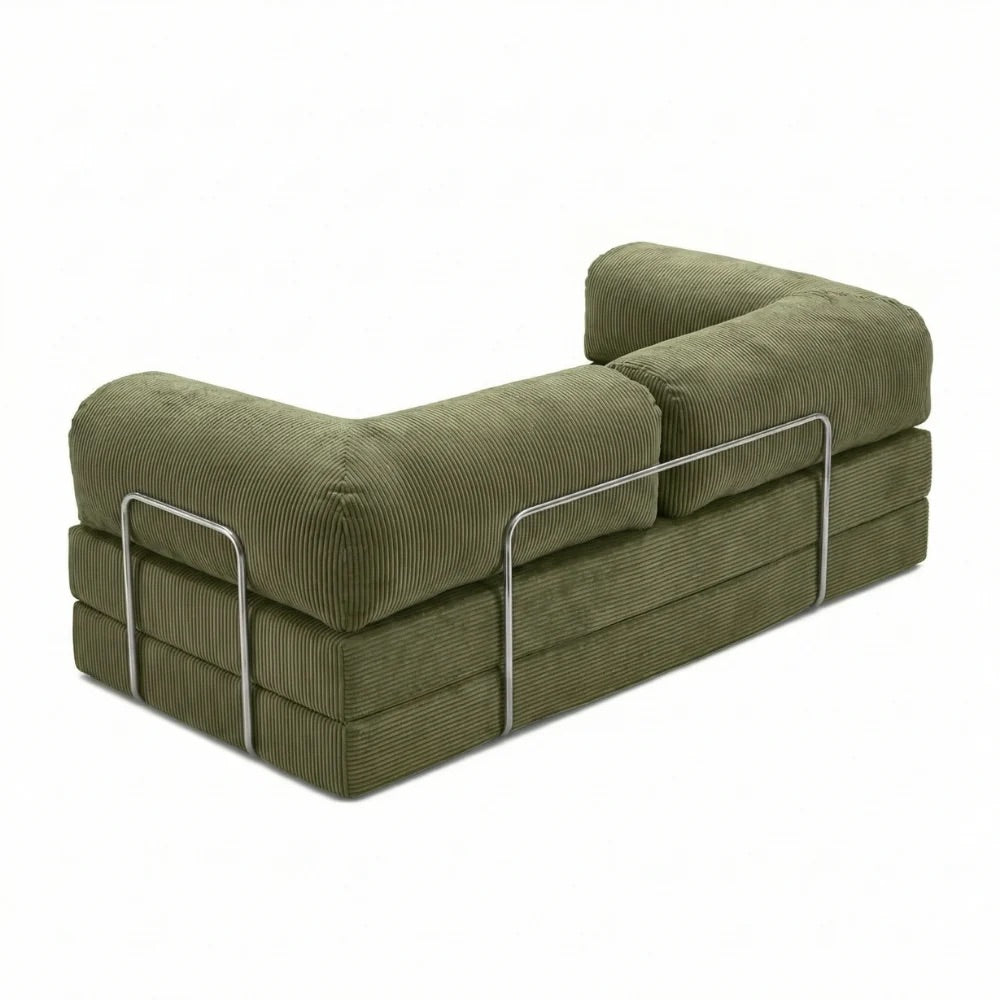 CANAPÉ-LIT  LUVO MODULABLE OLIVE
