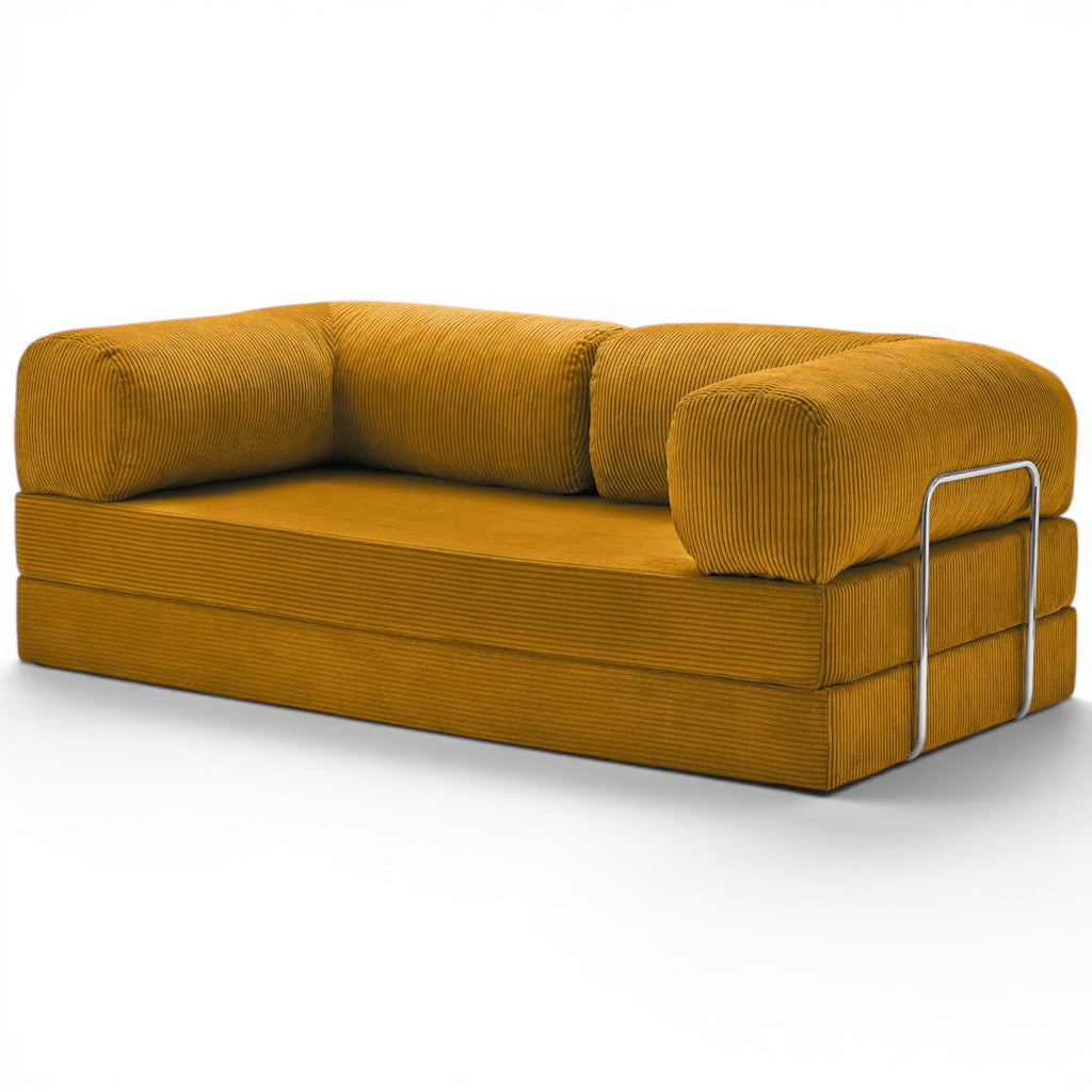 CANAPÉ-LIT  LUVO MODULABLE OCRE