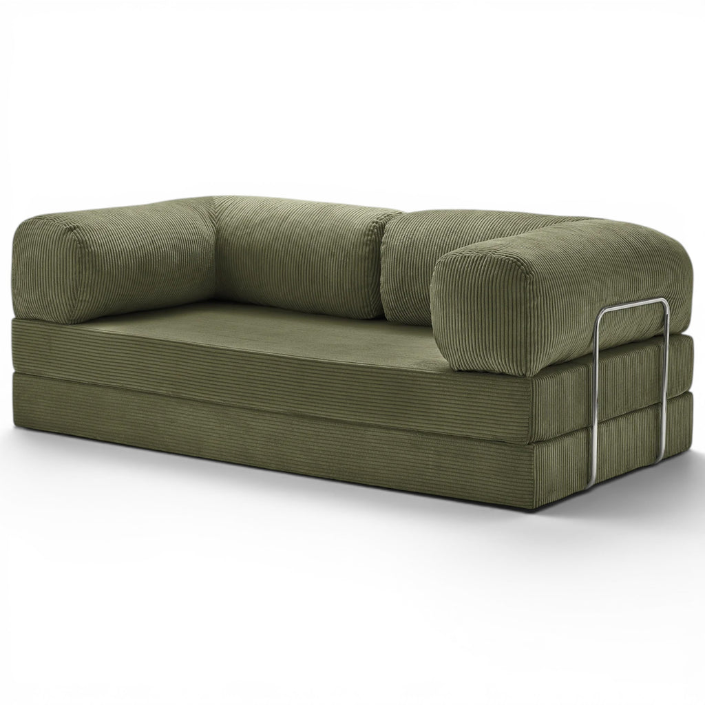 CANAPÉ-LIT  LUVO MODULABLE OLIVE