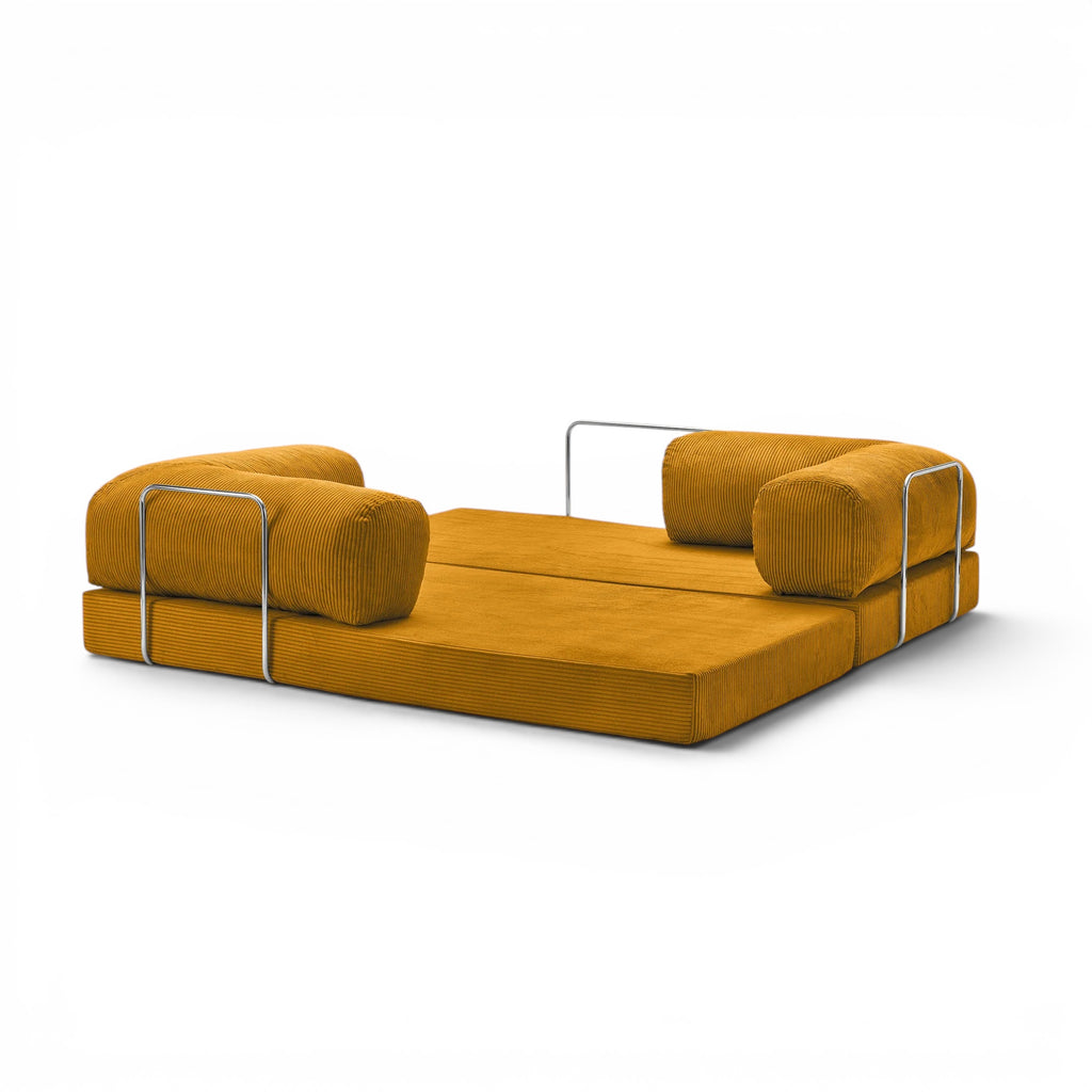 CANAPÉ-LIT  LUVO MODULABLE OCRE