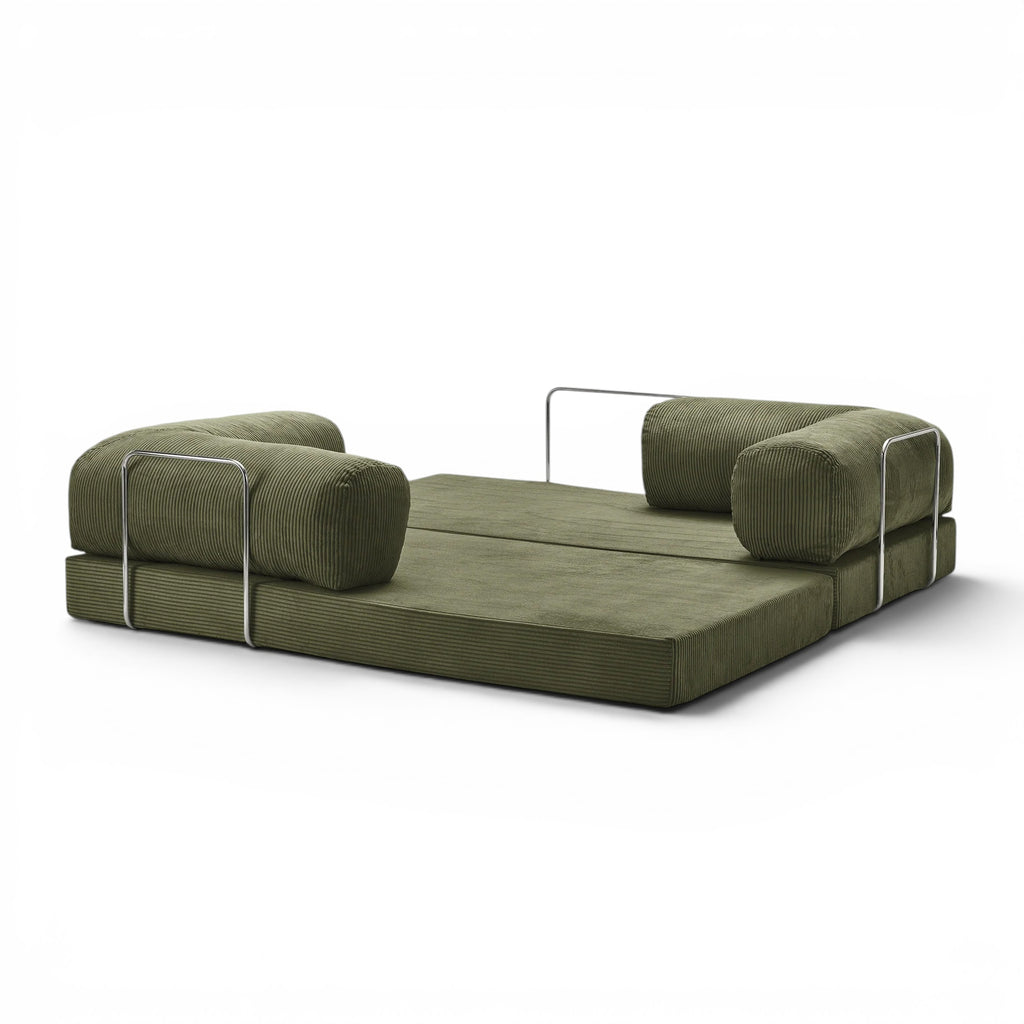 CANAPÉ-LIT  LUVO MODULABLE OLIVE